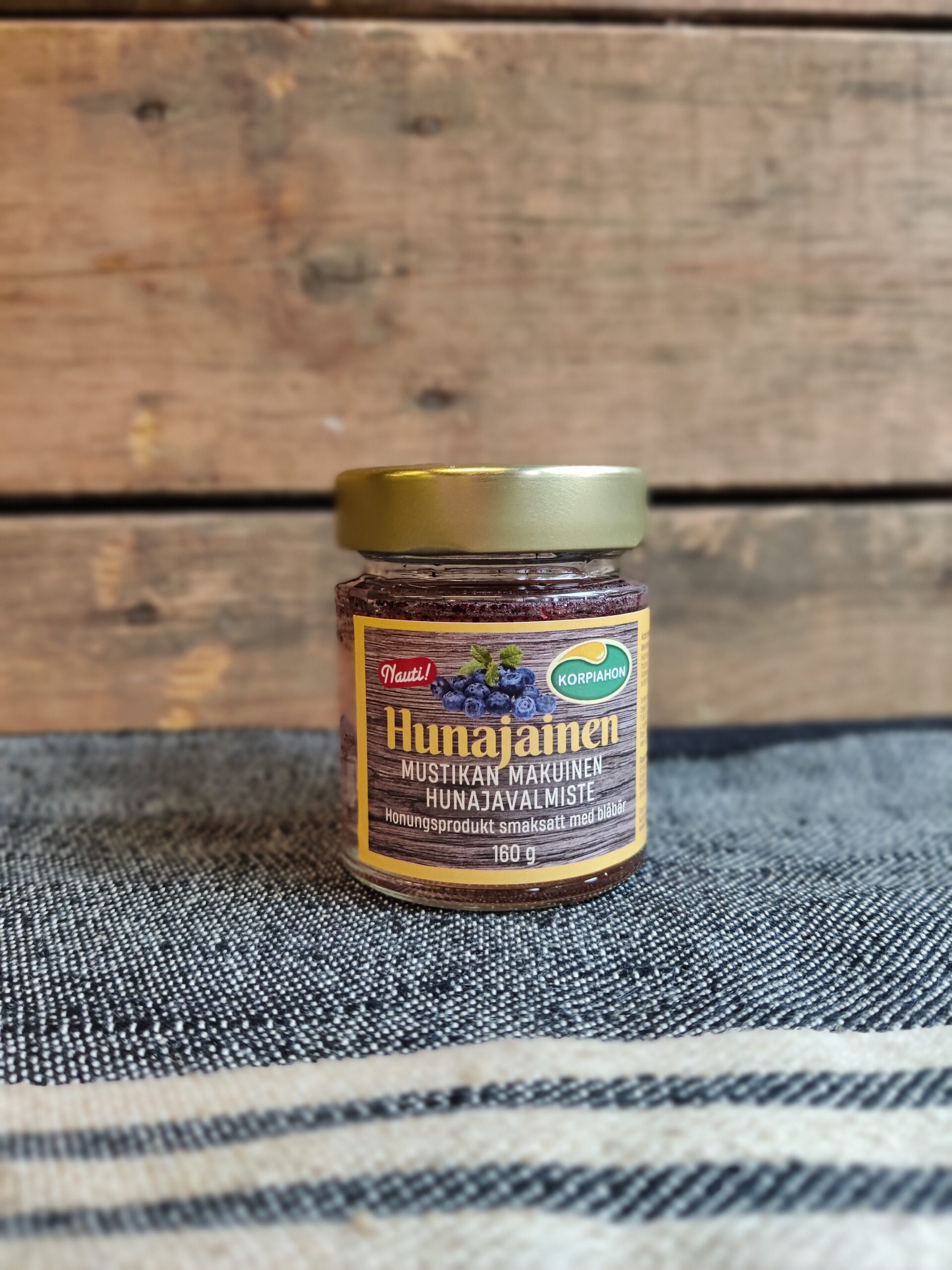 Mustikkahunaja 160g